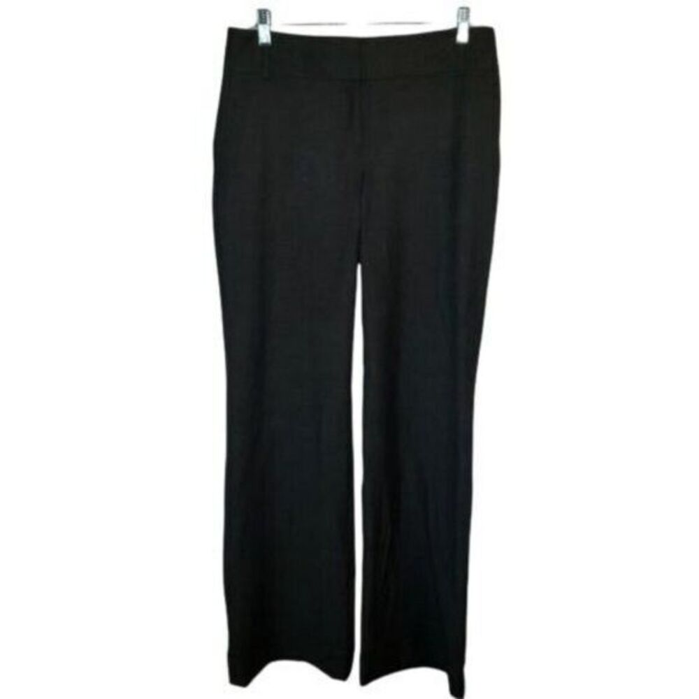 Ann Taylor The LOFT Womens Size M 2 Gray  Solid Dress Pants